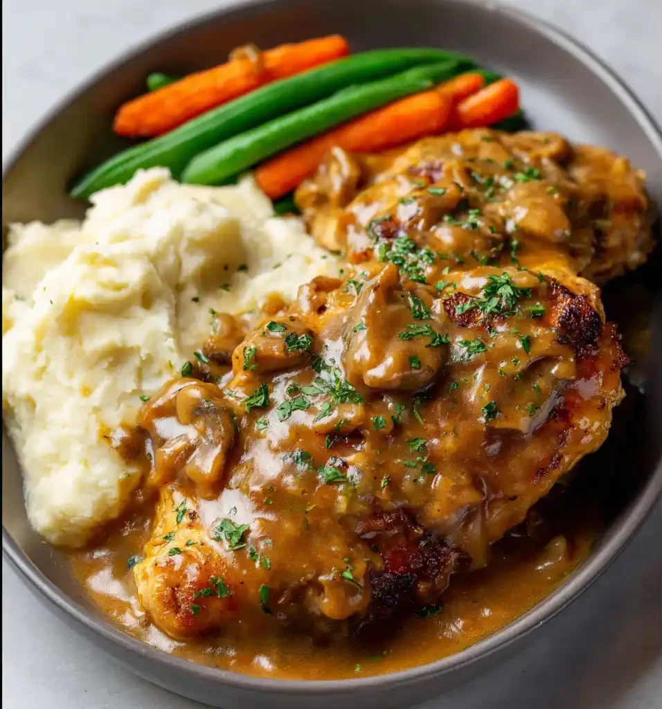 Smothered Chicken: Cozy…